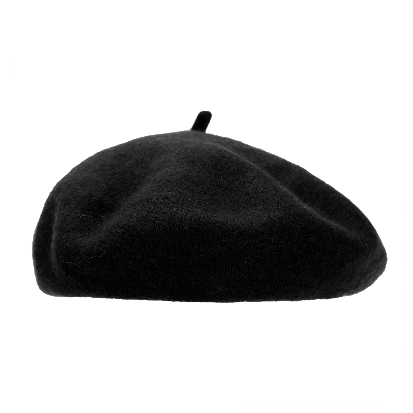 Beret French Wool - A Solid-Color Wool Beret for Women