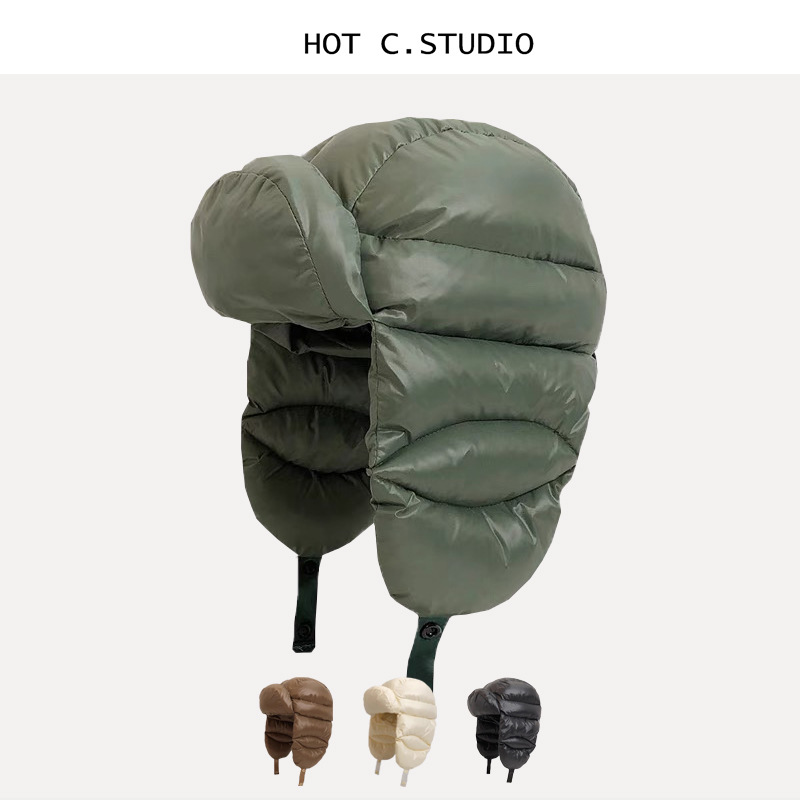 Winter Trapper Hat - Winter Warm Down Ushanka Hat Waterproof