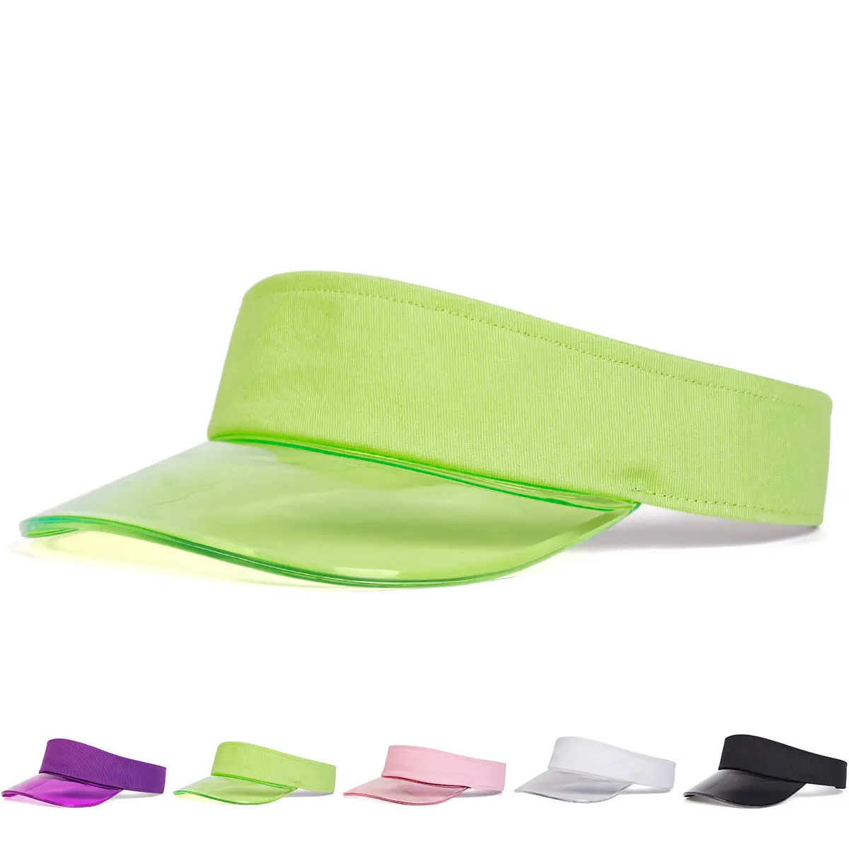 Baseball Cap Structured - Unisex Light PVC Brim Empty Top