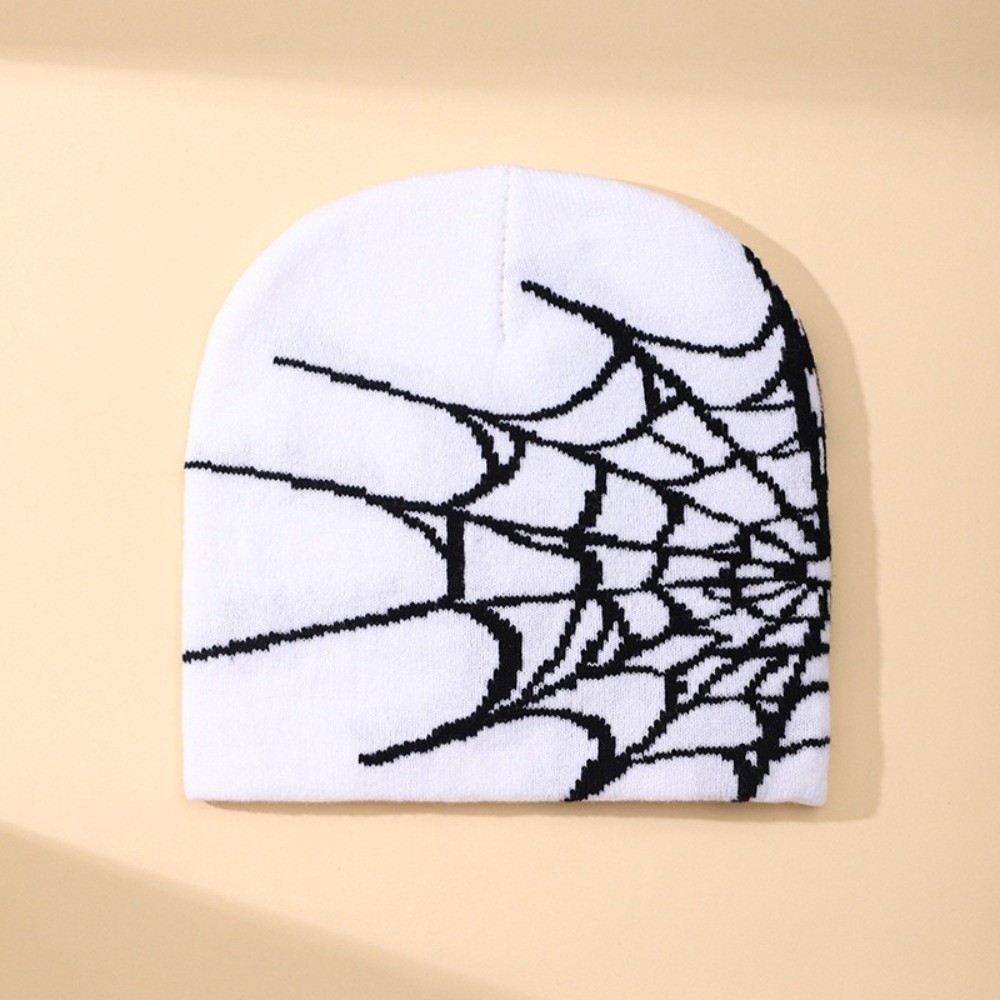 Vintage Soft Spider Web Patter - Beanie Cuffed Knit recension och pris