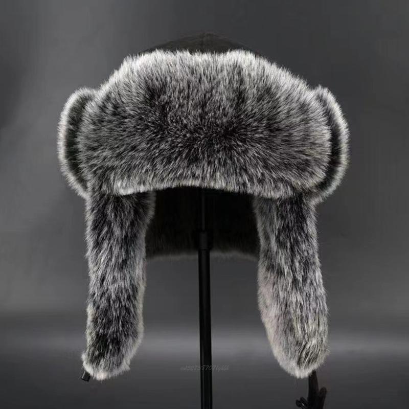 X5XA Adult Furry Lined Trapper - Trapper Hat Ear Flap recension och pris