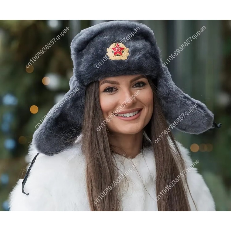 BELEON Ushanka Russian Fur Hat - Winter Trapper Hat recension och pris