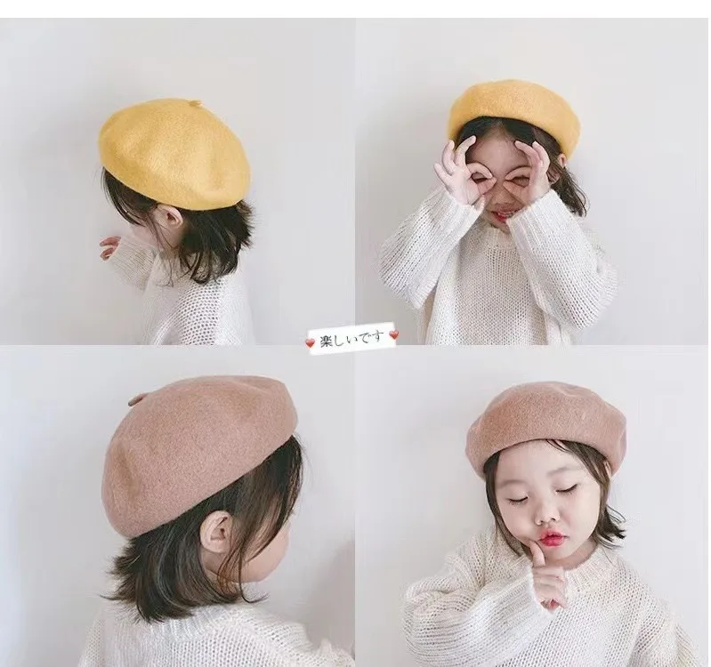 AGE 2-6 Years old (50-52cm)Kid - Beret French Wool recension och pris