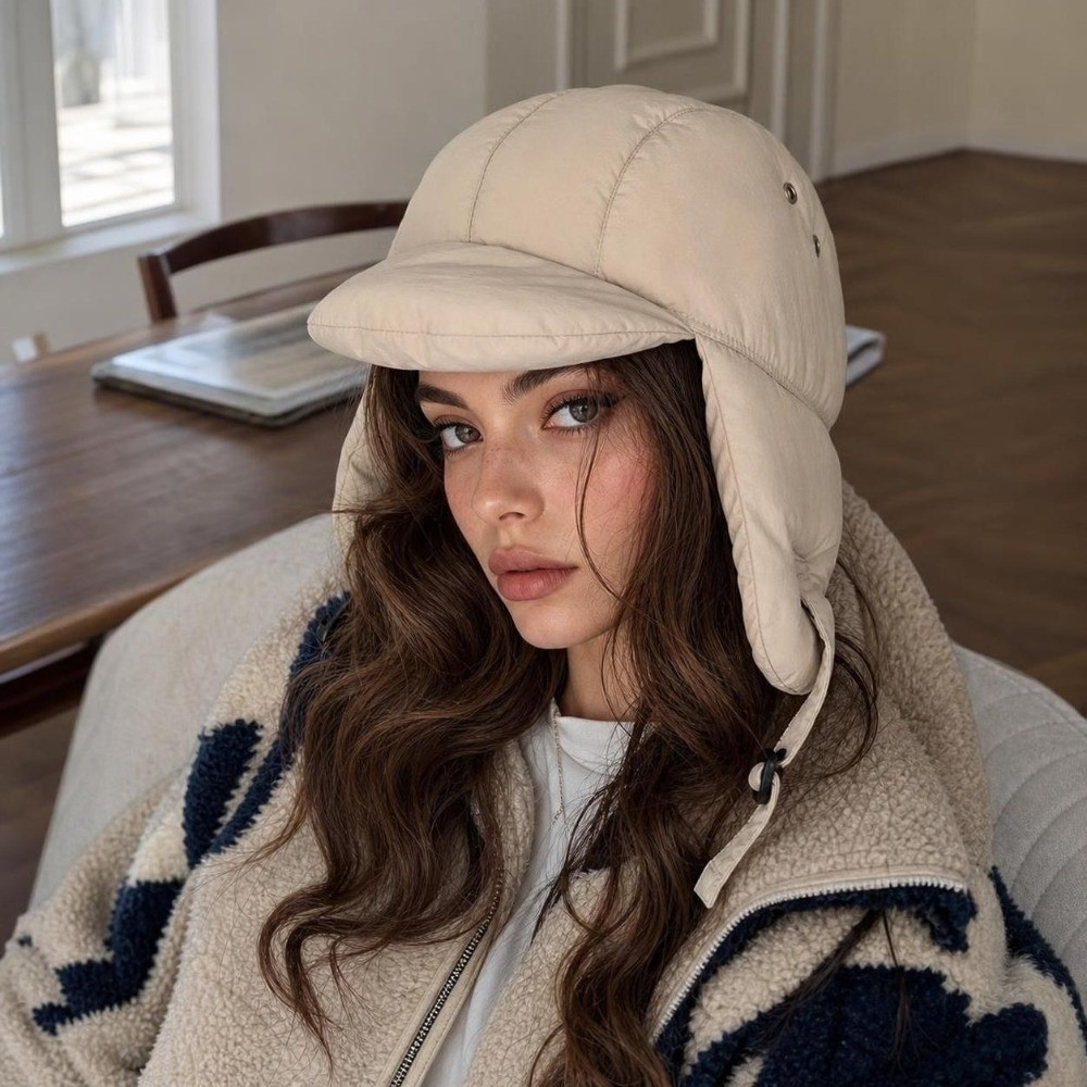 Retro Thickened Lining Pullove - Trapper Hat Ear Flap recension och pris