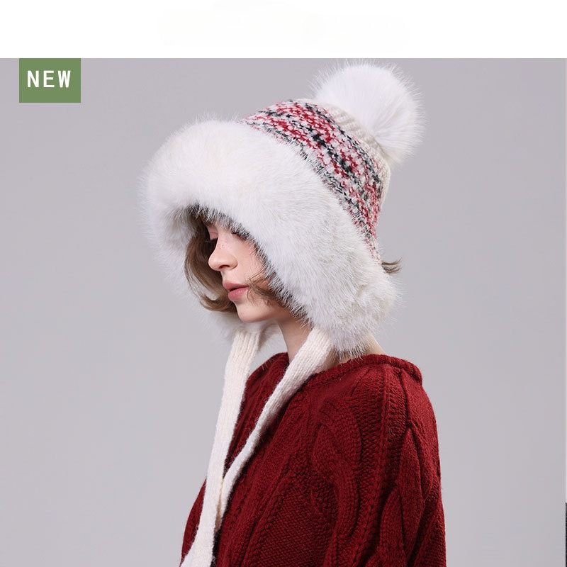 Women's Fuzzy Knit Trapper Hat - Trapper Hat Ear Flap recension och pris