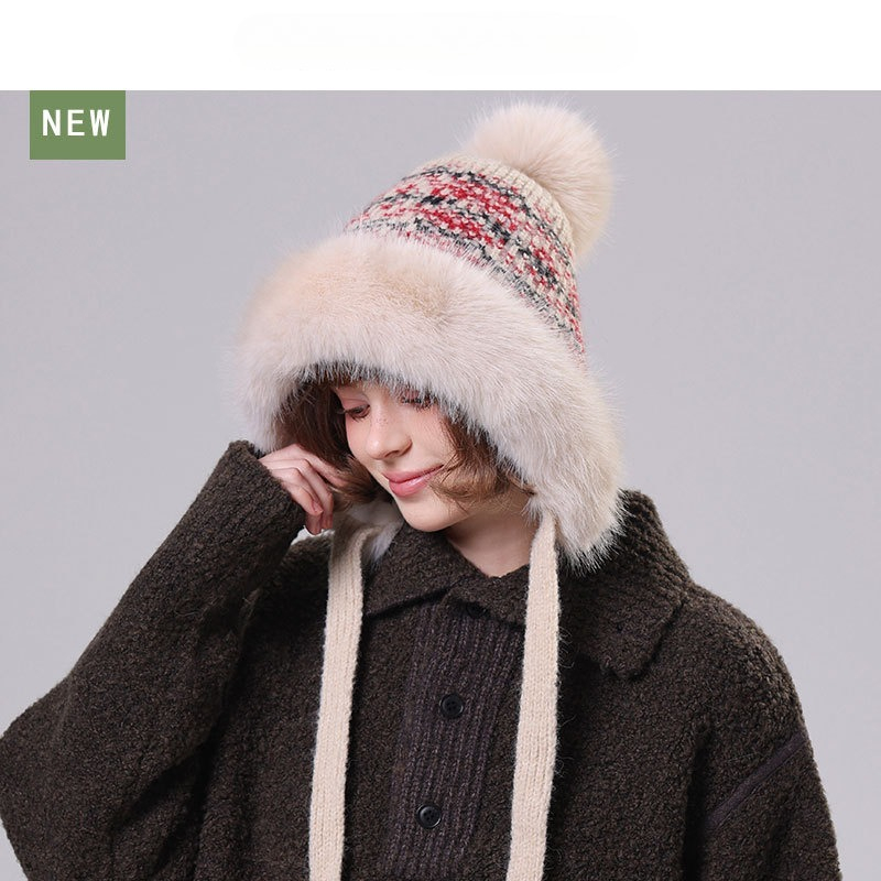 Women's Fuzzy Knit Trapper Hat - Trapper Hat Ear Flap recension och pris