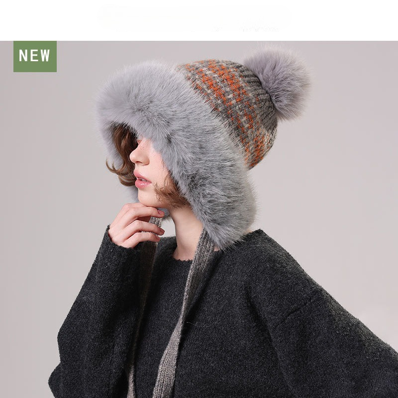 Women's Fuzzy Knit Trapper Hat - Trapper Hat Ear Flap recension och pris