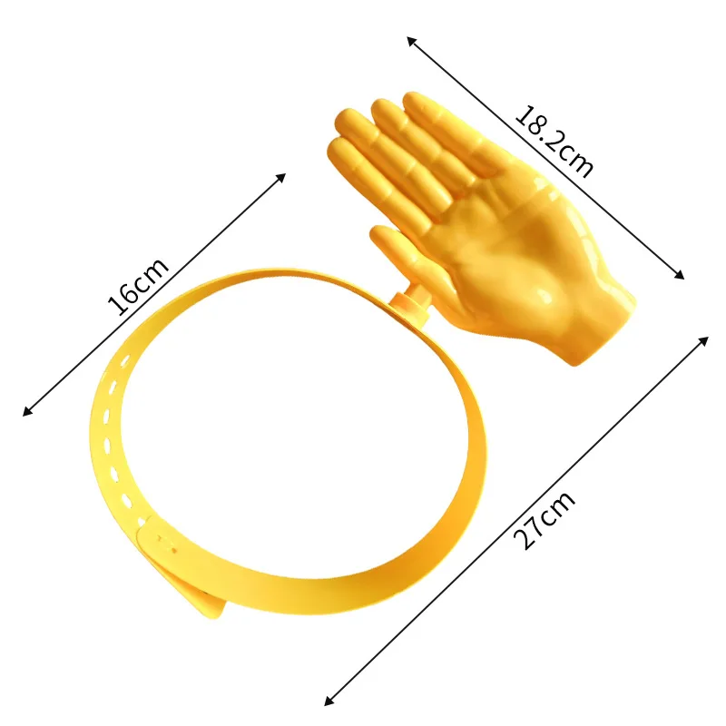 1/3Pcs Novelty 3D Palm Hand Sh - Visor Sun Hat recension och pris